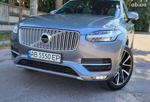 Volvo XC90 2018 серый - фото 7