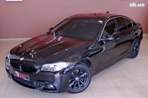 BMW 5 серия 2016 черный - фото 2