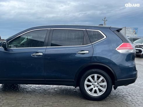 Nissan Rogue 2014 синий - фото 19