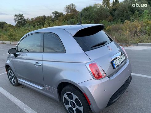 Fiat 500E 2020 серый - фото 12