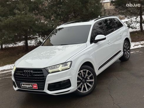 Audi Q7 2017 белый - фото 2