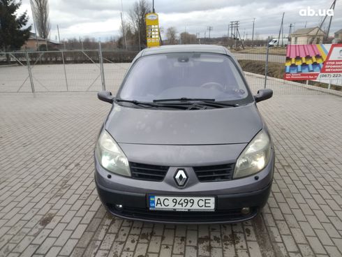 Renault Scenic 2004 серый - фото 7