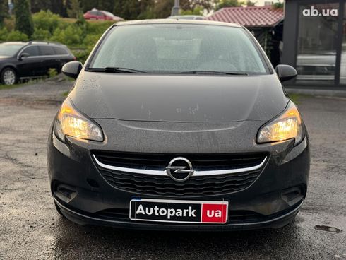 Opel Corsa 2015 серый - фото 2