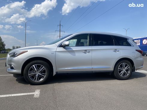 Infiniti QX60 2016 серебристый - фото 2