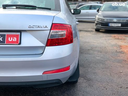 Skoda octavia a7 2014 серый - фото 12
