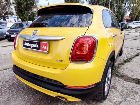 Fiat 500X 2015 желтый - фото 14