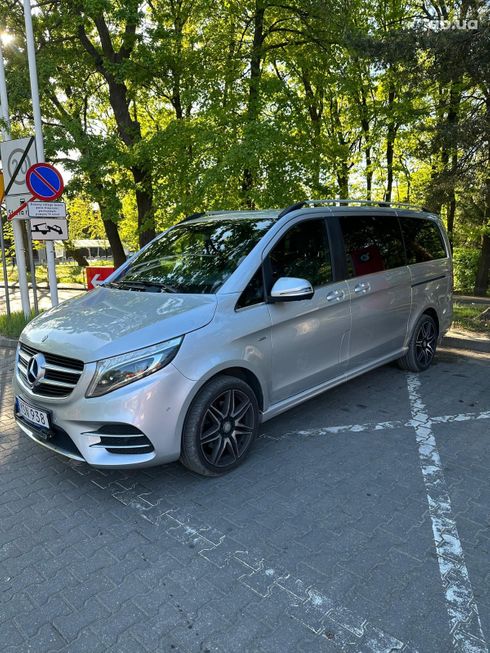 Mercedes-Benz V-Класс 2017 серебристый - фото 16