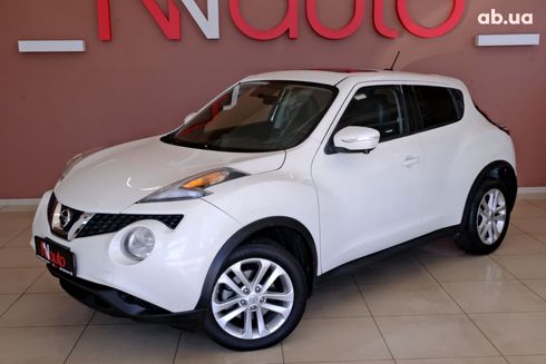 Nissan Juke 2014 белый - фото 2