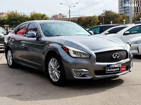 Infiniti Q70 2017 серый - фото 10