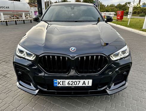 BMW X6 2023 синий - фото 7