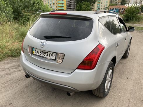 Nissan Murano 2007 серебристый - фото 4