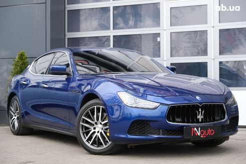 Maserati Ghibli 2016 синий - фото 2