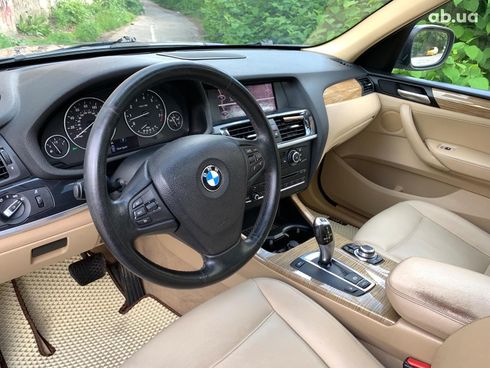 BMW X3 2011 синий - фото 27
