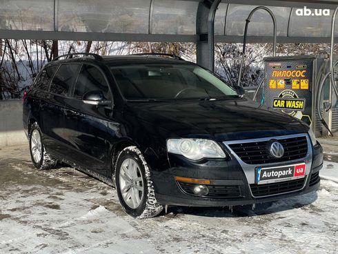 Volkswagen passat b6 2010 черный - фото 3