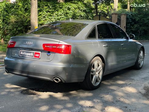Audi A6 2014 серый - фото 6