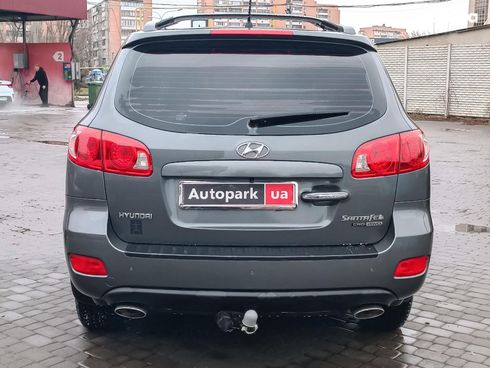Hyundai Santa Fe 2009 серый - фото 11