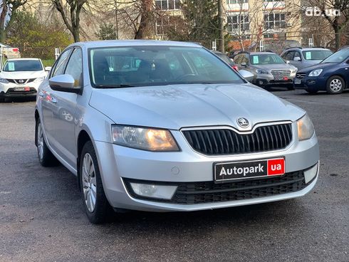 Skoda octavia a7 2014 серый - фото 3
