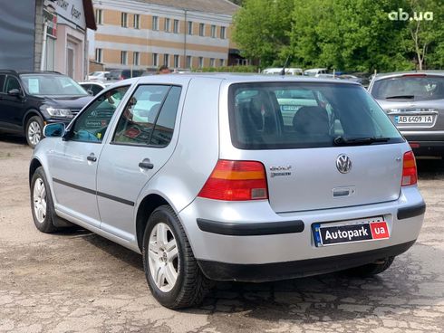 Volkswagen Golf 2001 серый - фото 7