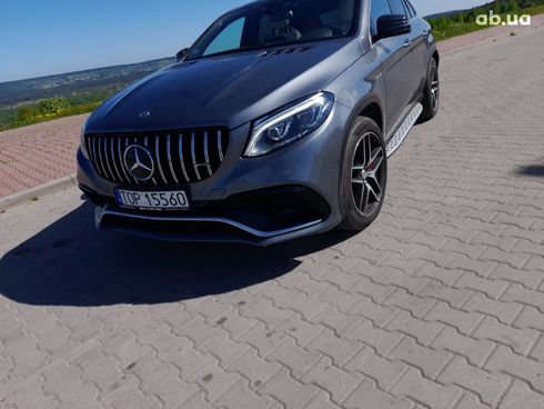 Mercedes-Benz GLE-Класс 2018 серый - фото 4