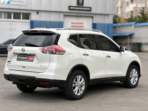 Nissan Rogue 2014 белый - фото 5