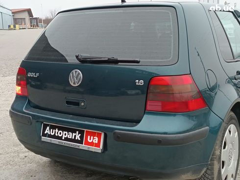 Volkswagen Golf 2001 зеленый - фото 7