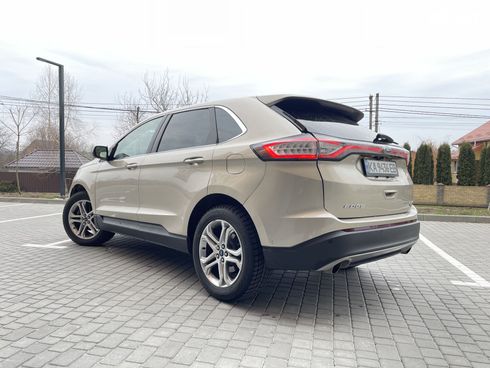 Ford Edge 2017 бежевый - фото 14