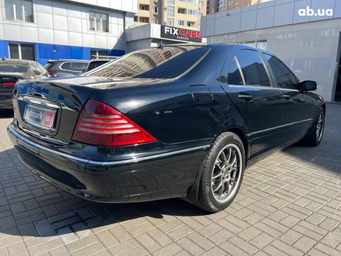 Mercedes-Benz S-Класс 2001 черный - фото 5