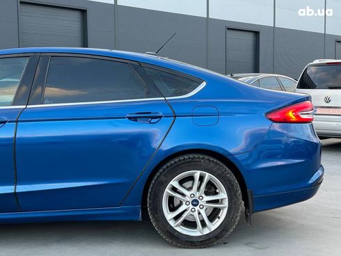 Ford Fusion 2018 синий - фото 4