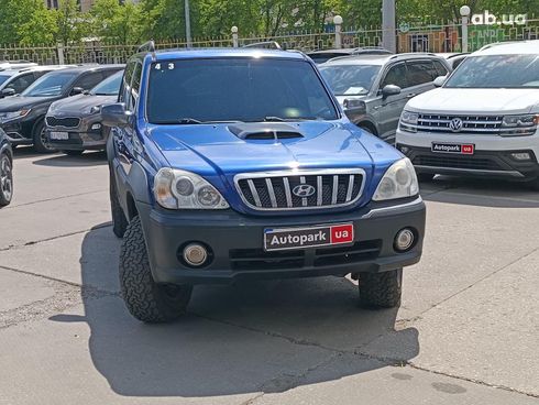 Hyundai Terracan 2001 синий - фото 2