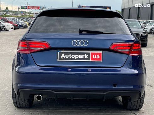Audi A3 2016 синий - фото 8