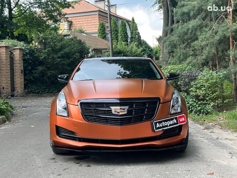 Cadillac ATS 2017 оранжевый - фото 4