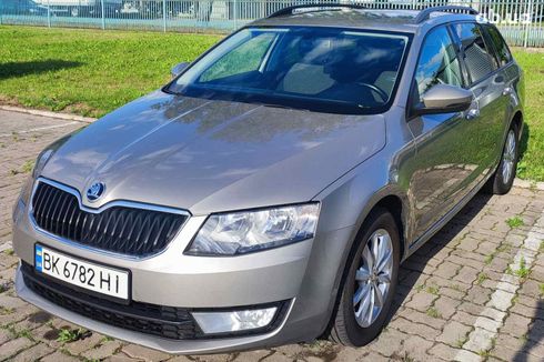 Skoda Octavia 2016 серый - фото 2