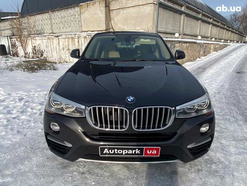 BMW X4 2014 черный - фото 8