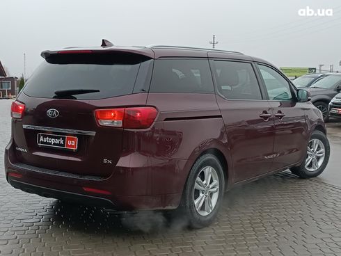 Kia Sedona 2016 красный - фото 12