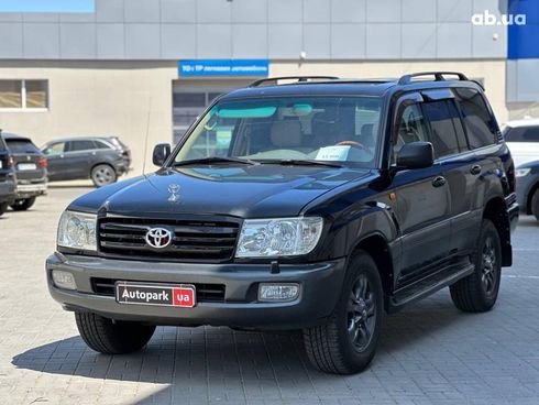 Toyota land cruiser 100 2007 черный - фото 12