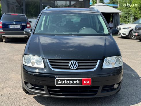 Volkswagen Touran 2003 черный - фото 2