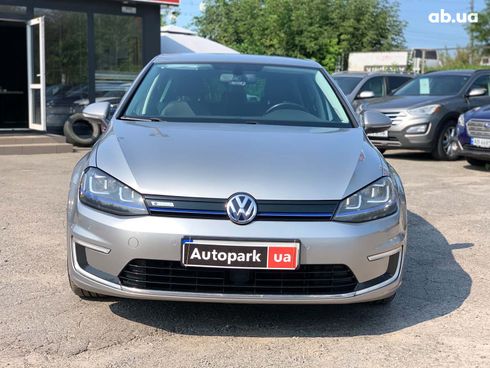Volkswagen e-Golf 2015 серый - фото 2