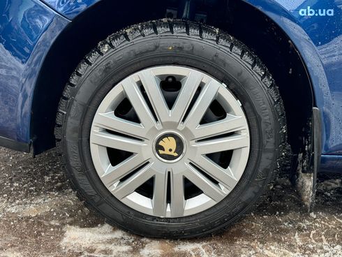 Skoda Fabia 2009 синий - фото 12