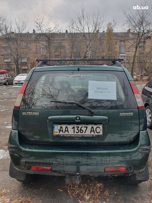 Suzuki Ignis 2002 зеленый - фото 5