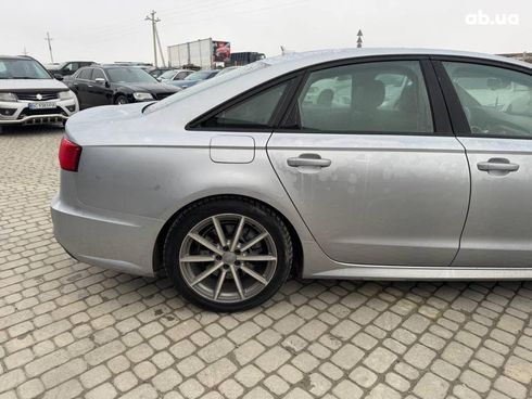 Audi A6 2015 серый - фото 15