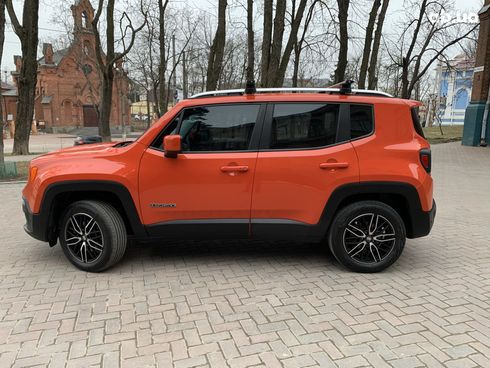 Jeep Renegade 2016 оранжевый - фото 7