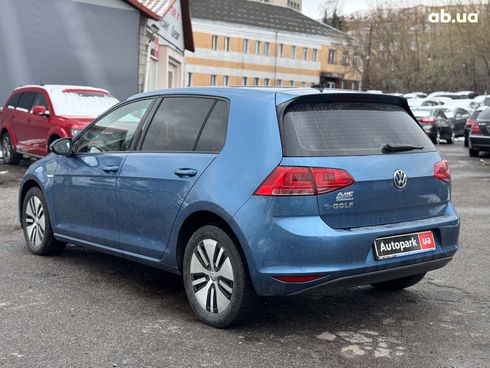 Volkswagen e-Golf 2015 синий - фото 9