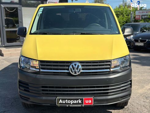 Volkswagen T6 (Transporter) 2016 желтый - фото 5