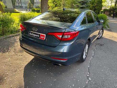 Hyundai Sonata 2017 синий - фото 6
