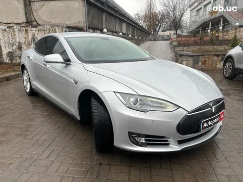 Tesla Model S 2013 серый - фото 7
