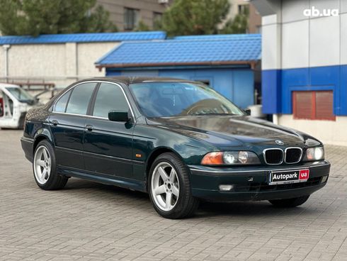 BMW 5 серия 1997 зеленый - фото 5