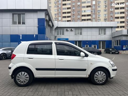 Hyundai Getz 2007 белый - фото 5