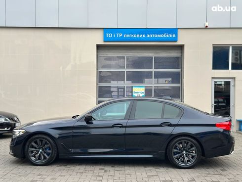 BMW 5 серия 2019 черный - фото 11