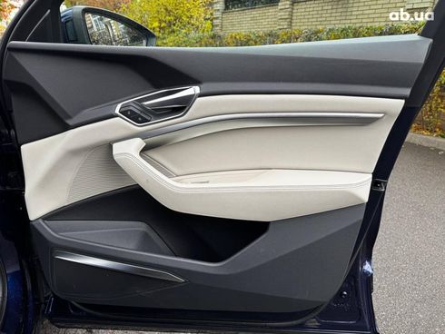 Audi E-Tron 2020 синий - фото 40