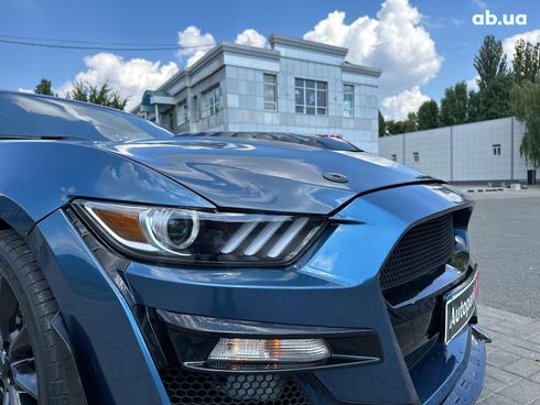 Ford Mustang 2016 синий - фото 12
